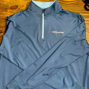 Foot Joy The Players Blue 1/4 Zip